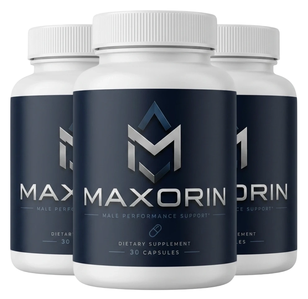 Maxorin stamina and male performance bottles